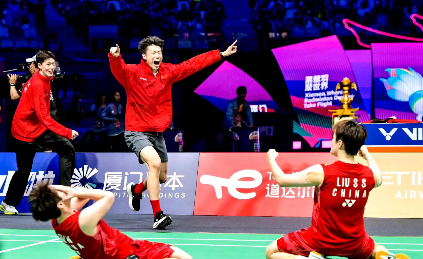 关于韩国羽毛球队血洗中国羽毛球队，安赛龙统治全场的信息